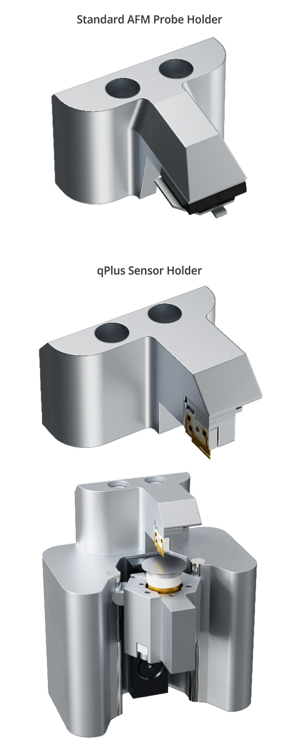 Standard AFM Probe holder and qPlus sensor holder