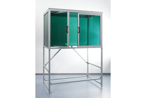 レーザー用セーフティーキャビネット (Laser safety cabinet)